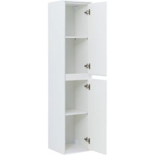 Шкаф Aquanet Милан 336386 35 см белый глянец